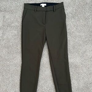 Dark green dress pants